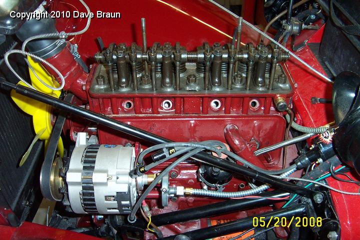 Setting Valves.jpg - Head reassembled to block.