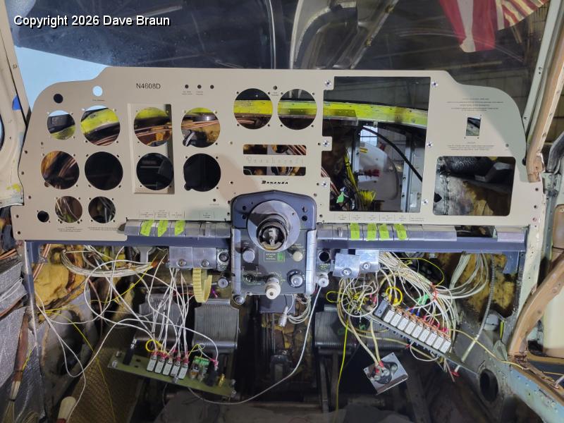 2024-04-09 11.21.44.jpg - Test fitting the completed panel. A lot of the circuit breaker assembly and wiring is already complete.