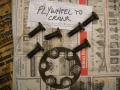 fly wheel bolts and locking washer