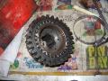 Sliding gear and first gear mated