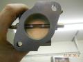 Checking new throttle discs (3)