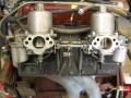 Carburetors and linkage as installed 01