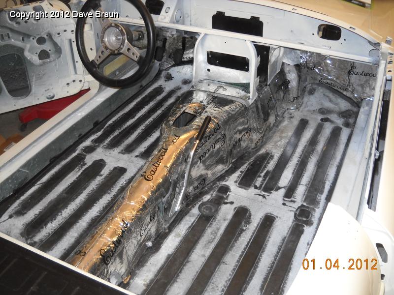 Heat and sound material on footwell 2.jpg