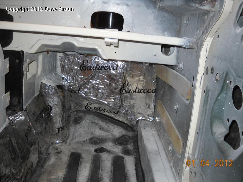 Heat and sound material on footwell.jpg