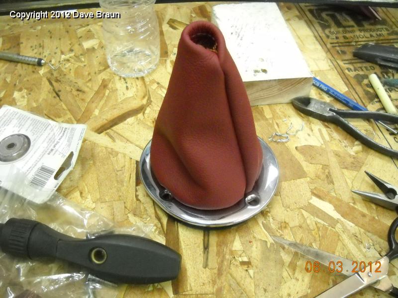 Installing leather shift lever gaiter 04.jpg