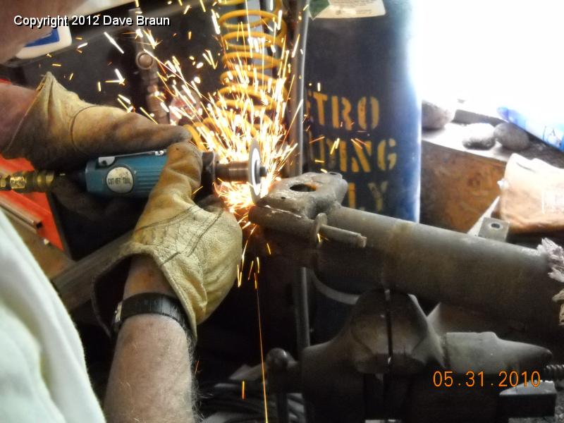 Grinding off old rebound strap mounts 04.jpg