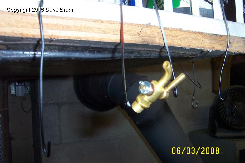 Block drain tap replacement.jpg - The replacement block drain tap is clear coated. When I installed it, the new one leaks from the same spot! Mike Speidel and I lapped the bore and barrel, and it leaked worse. Mike Speidel offered to try to seat it again, but it was too far gone. So that's three cooling system drain downs! Next step is to try to repair the original drain tap.