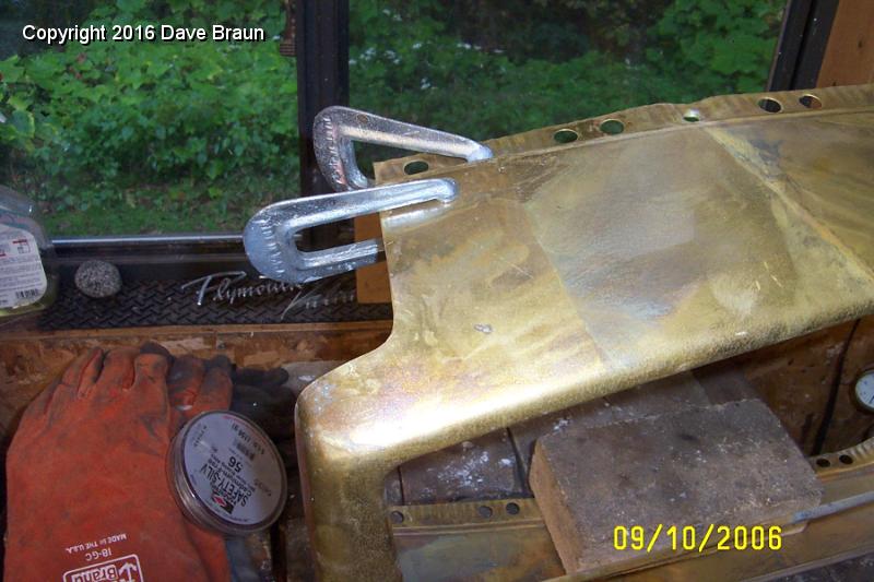 backing brass strip clamped in place.JPG - Using brass strips as backing