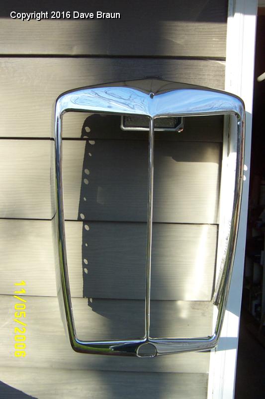 chromed radiator shell.JPG - Shell back from J&D Plating. Wow.