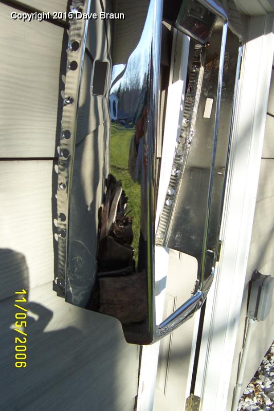 flaw on side hopefully below valance line.JPG - A side view of the shell.