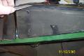 snaps hiding access to arm flap stiffner