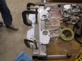 Using Bench Brake to put bends in Kirks Auto heat shield (1)