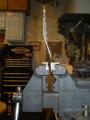 Using Bench Brake to put bends in Kirks Auto heat shield (3)